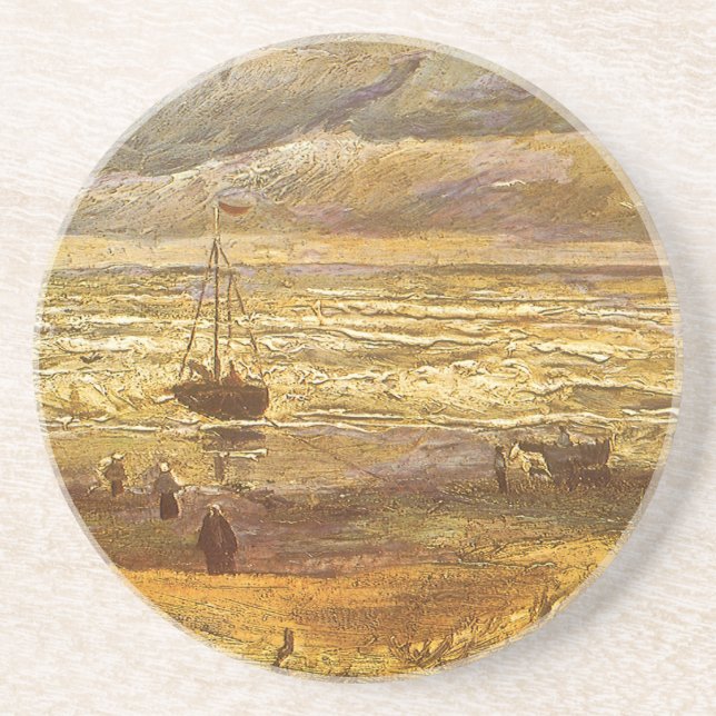 Vincent van Gogh - Sea at Scheveningen Coaster (Front)
