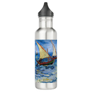 Vincent van Gogh - Seascape at Saintes-Maries 710 Ml Water Bottle