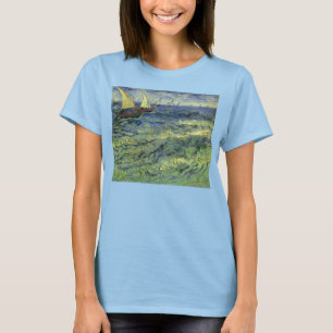 Vincent van Gogh - Seascape at Saintes Maries T-Shirt