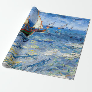 Vincent van Gogh - Seascape at Saintes-Maries Wrapping Paper