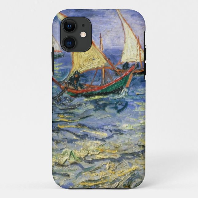 Vincent Van Gogh Seascape Case-Mate iPhone Case (Back)