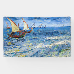 Vincent van Gogh - Seascape near Saintes-Maries Banner