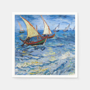 Vincent van Gogh - Seascape near Saintes-Maries Napkin