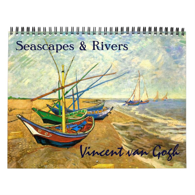 Vincent van Gogh Seascapes & Rivers Calendar (Cover)