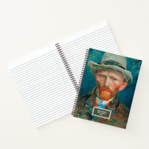 Vincent van Gogh Self Portrait 1887 Fine Art Notebook