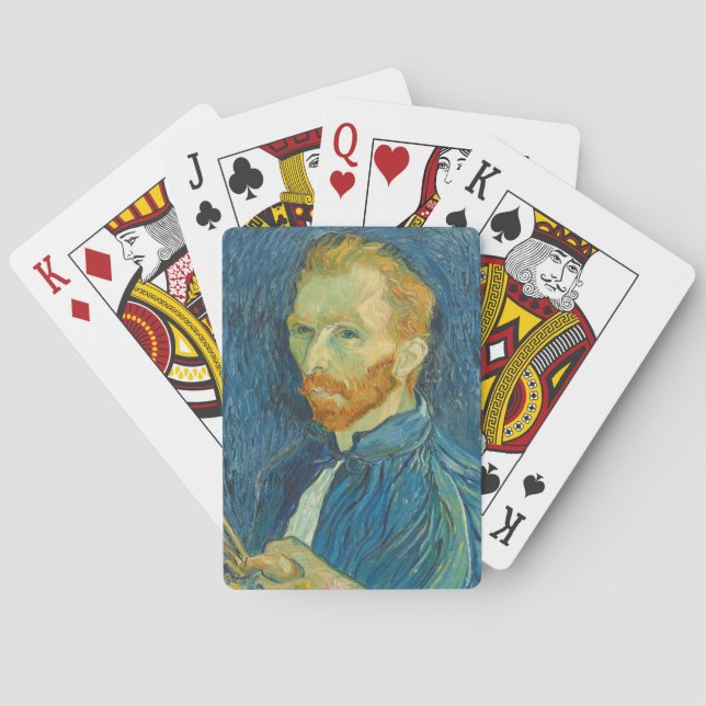 Vincent van Gogh | Self Portrait, 1889 Playing Cards (Back)