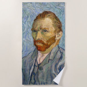 Vincent Van Gogh - Self-Portrait Beach Towel