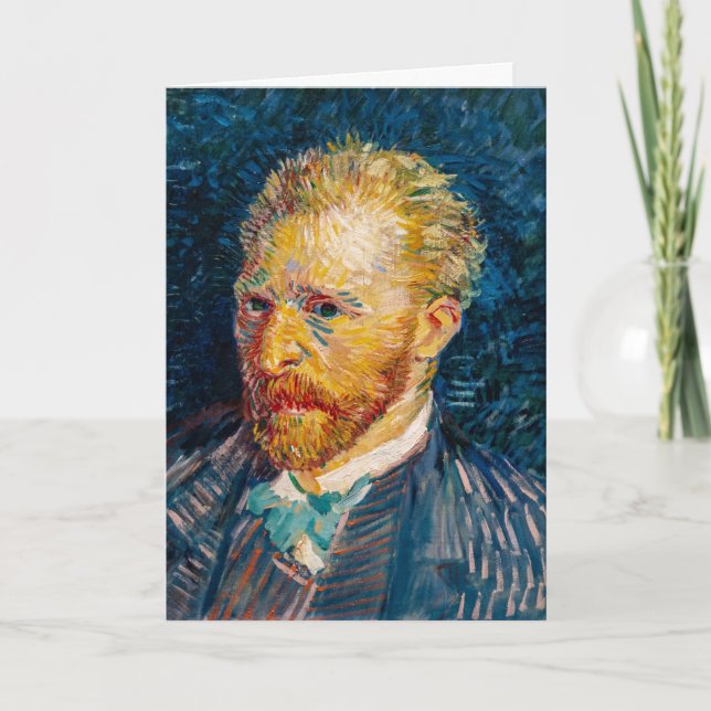 Vincent Van Gogh - Self-Portrait Card (Front)