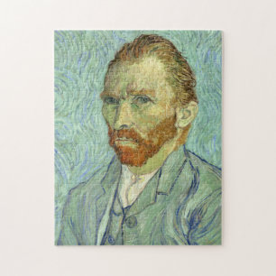 Vincent Van Gogh Self Portrait Fine Art Painting Jigsaw Puzzle
