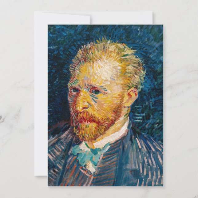 Vincent Van Gogh - Self-Portrait Invitation (Front)