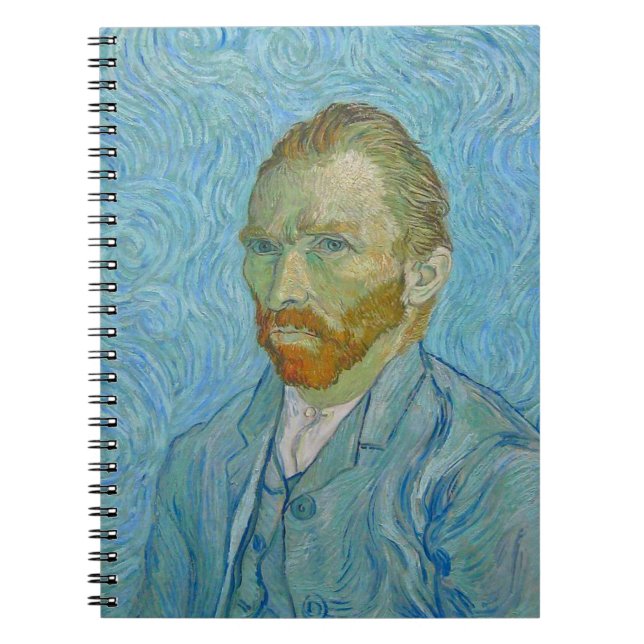 Vincent Van Gogh Self Portrait Notebook (Front)