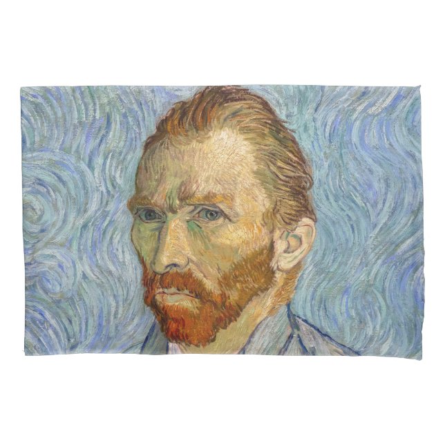 Vincent Van Gogh - Self-Portrait Pillowcase (Front)