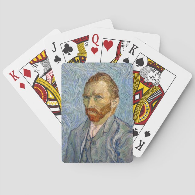 Vincent Van Gogh - Self-Portrait Playing Cards (Back)