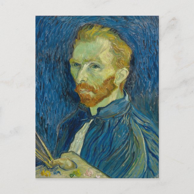 Vincent van Gogh Self-Portrait Postcard (Front)
