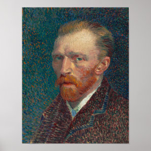 Vincent Van Gogh Self Portrait Poster Wall Art