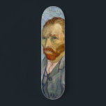 Vincent Van Gogh - Self-Portrait Skateboard<br><div class="desc">Self-Portrait / Portrait of the artist / Portrait de l'artiste by Vincent Van Gogh in 1889</div>