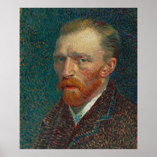 Vincent Van Gogh, Self Portrait Spring 1887 Poster (Front)