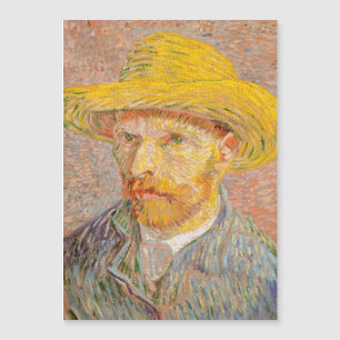 Vincent Van Gogh Self Portrait Straw Hat