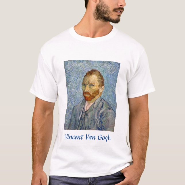 Vincent Van Gogh - Self-Portrait T-Shirt (Front)