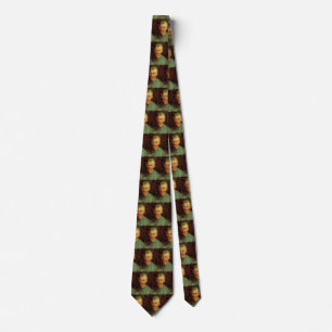 Vincent van Gogh Self Portrait, Vintage Fine Art Tie