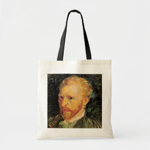 Vincent van Gogh Self Portrait, Vintage Fine Art Tote Bag