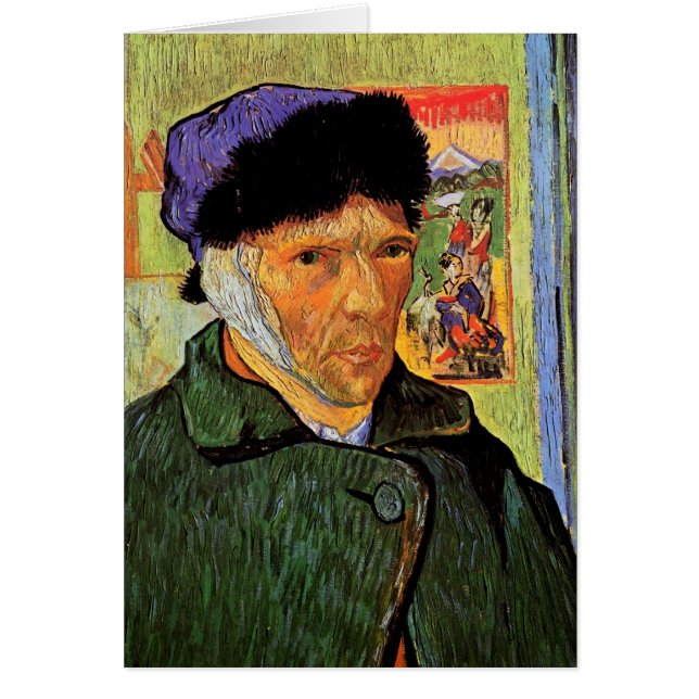Vincent van Gogh Self Portrait with Bandaged Ear (Front)