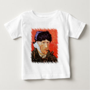 Vincent Van Gogh - Self Portrait With Bandaged Ear Baby T-Shirt