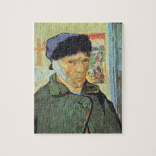 Vincent van Gogh - Self Portrait with Bandaged Ear Jigsaw Puzzle (Vertical)