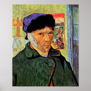 Vincent Van Gogh - Self-Portrait With Bandaged Ear Poster