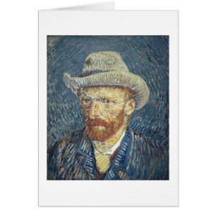 Vincent van Gogh Self Portrait with Felt Hat