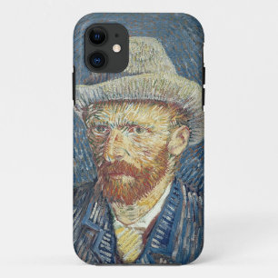 Vincent van Gogh   Self Portrait with Felt Hat iPhone 11 Case