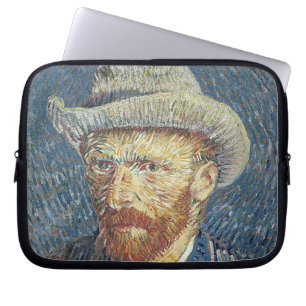 Vincent van Gogh Self Portrait with Felt Hat Laptop Sleeve
