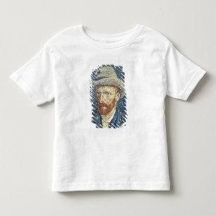 Vincent van Gogh Self Portrait with Felt Hat Toddler T-Shirt