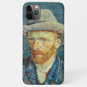 Vincent Van Gogh Self Portrait with Grey Felt Hat iPhone 11 Pro Max Case
