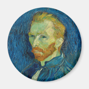 Vincent Van Gogh Self Portrait with Palette Art Magnet