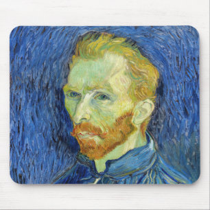 Vincent van Gogh - Self Portrait with Palette Mouse Pad
