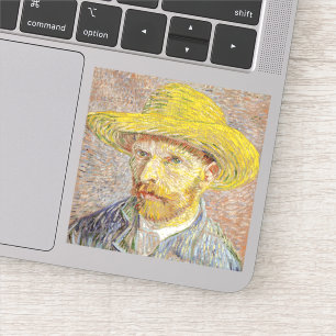 Vincent van Gogh - Self-portrait with Straw Hat