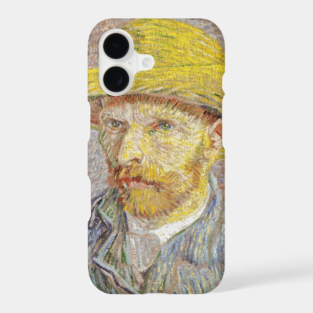 Vincent van Gogh - Self-portrait with Straw Hat (Back)