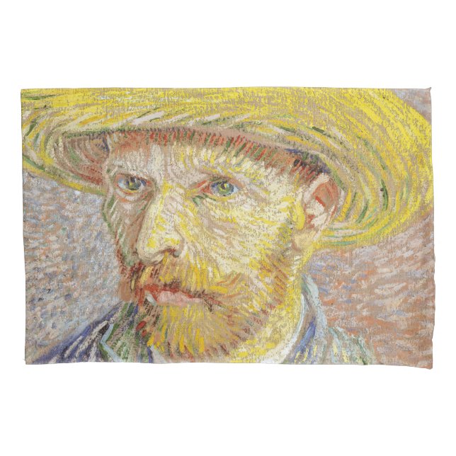 Vincent van Gogh - Self-portrait with Straw Pillowcase (Front)