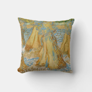 Vincent van Gogh - Sheaves of Wheat Cushion