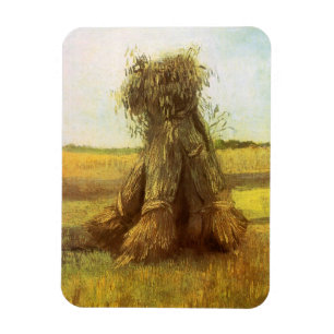 Vincent van Gogh - Sheaves of Wheat Magnet