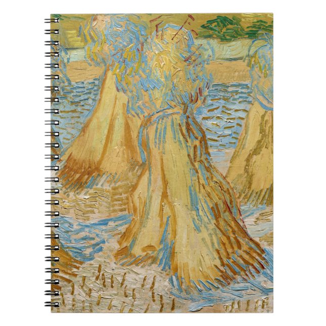 Vincent van Gogh - Sheaves of Wheat Notebook (Front)