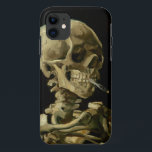 Vincent Van Gogh Skeleton with a Burning Cigarette iPhone 11 Case<br><div class="desc">Vincent Van Gogh Skeleton with a Burning Cigarette Vintage Fine Art Phone Case</div>