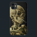 Vincent Van Gogh Skeleton with a Burning Cigarette iPhone 11 Case<br><div class="desc">Vincent Van Gogh Skeleton with a Burning Cigarette Vintage Fine Art Phone Case</div>