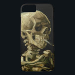 Vincent Van Gogh Skeleton with a Burning Cigarette iPhone 8/7 Case<br><div class="desc">Vincent Van Gogh Skeleton with a Burning Cigarette Vintage Fine Art Phone Case</div>