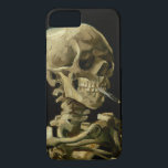 Vincent Van Gogh Skeleton with a Burning Cigarette iPhone 8/7 Case<br><div class="desc">Vincent Van Gogh Skeleton with a Burning Cigarette Vintage Fine Art Phone Case</div>