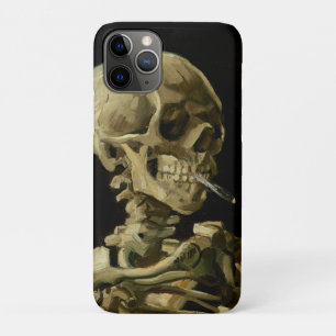 Vincent Van Gogh Skeleton with a Burning Cigarette iPhone 11 Pro Case