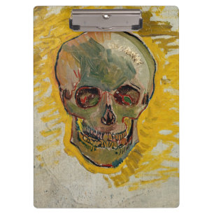 Vincent van Gogh - Skull 1887 #2 Clipboard