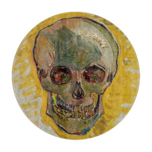 Vincent van Gogh - Skull 1887 #2 Cutting Board