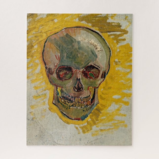 Vincent van Gogh - Skull 1887 #2 Jigsaw Puzzle (Vertical)